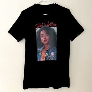 Jody Watley Black Graphic T-Shirt “Don't You Want Me” 1987 Portrait Unisex Sz S